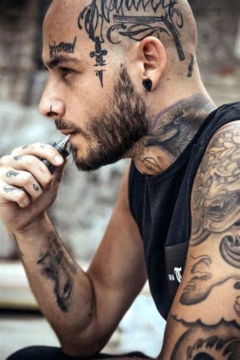 tatuajes en la frente para hombres|+50 ideas de TATUAJES para HOMBRES